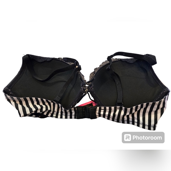 La Senza HELLO SUGAR Striped with Jewels Push up Bra - Picture 3 of 5